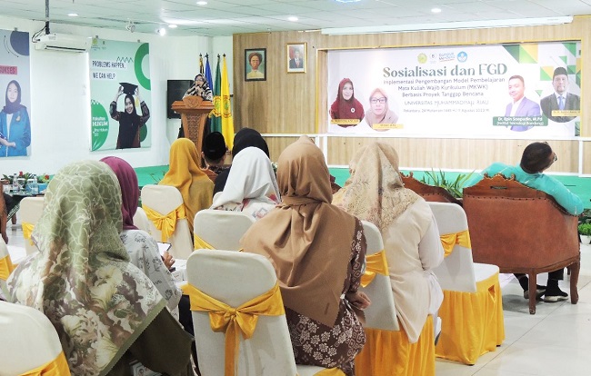 UMRI Gelar Sosialisasi dan FGD Untuk Pengembangan Model Pembelajaran MKWK