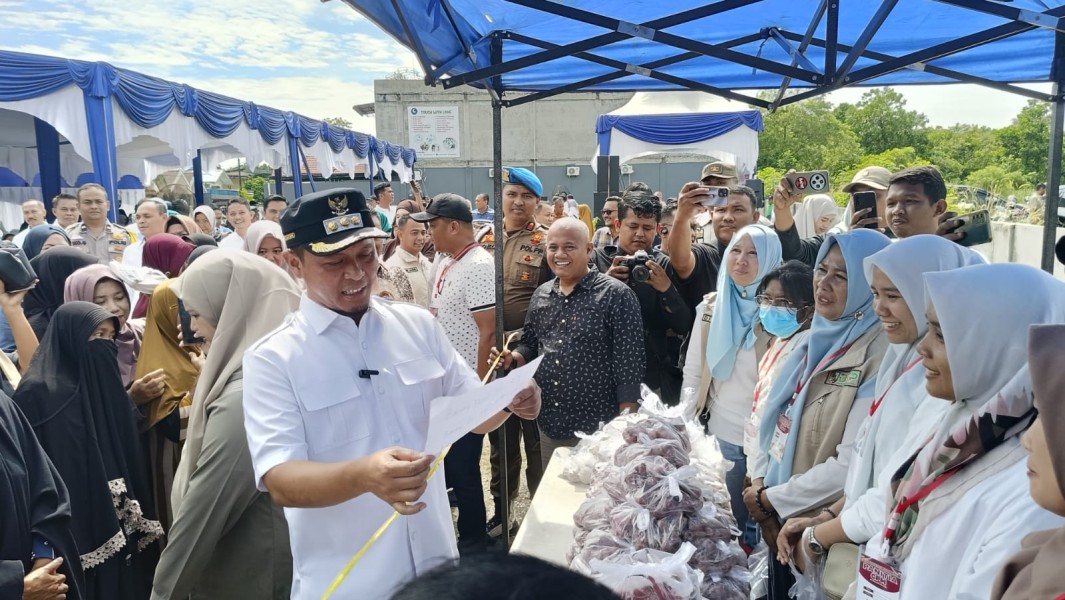 Lautan Warga  Warga Serbu Serbu GPM Serentak di 15 Kecamatan di Pekanbaru