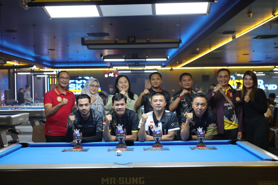 Momen Kemerdekaan RI Atlit 4 Provinsi Buru Piala Golden Break 2025