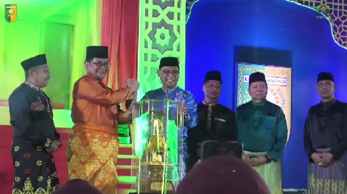 Rokan Hilir Juara Umum MTQ Provinsi Riau Ke-44 di Kuansing