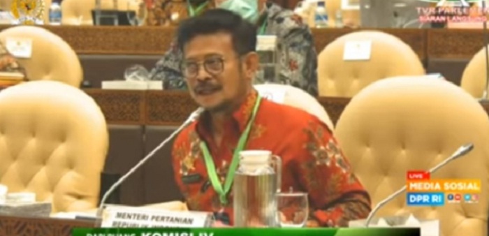 Kritik Mentan Pakai Kalung Anti Corona, Anggota DPR: Mohon Maaf Pak Menteri, Jangan Dipakai Dulu...