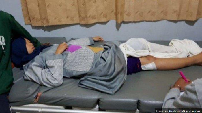 Seorang Ibu Hamil Enam Bulan  Ikut Jadi Korban Penembakan Saat  Demo Mahasiswa di Kendari