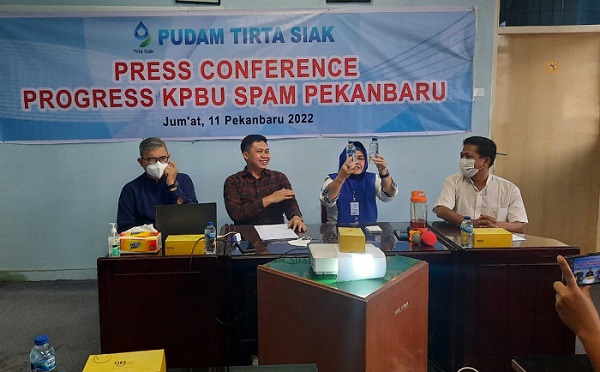 Kualitas Air dan Pelayanan Makin Oke, PDAM Tirta Siak Targetkan 61.000 Pelanggan