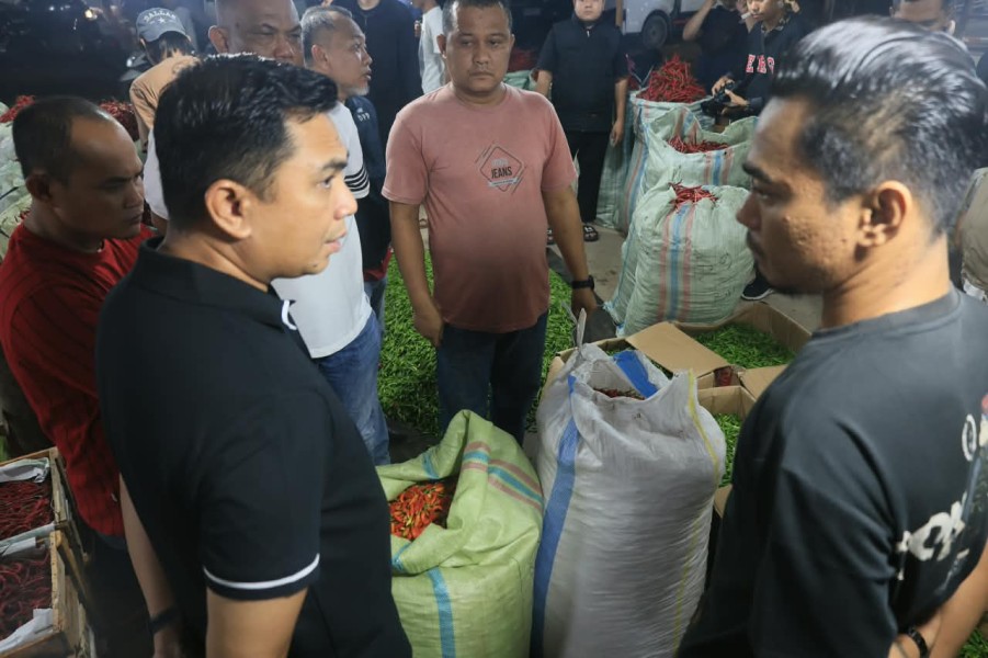 Cabai Makin Mahal, TPID Pekanbaru Turun Langsung Cek Harga dan Pasokan di Pasar Induk