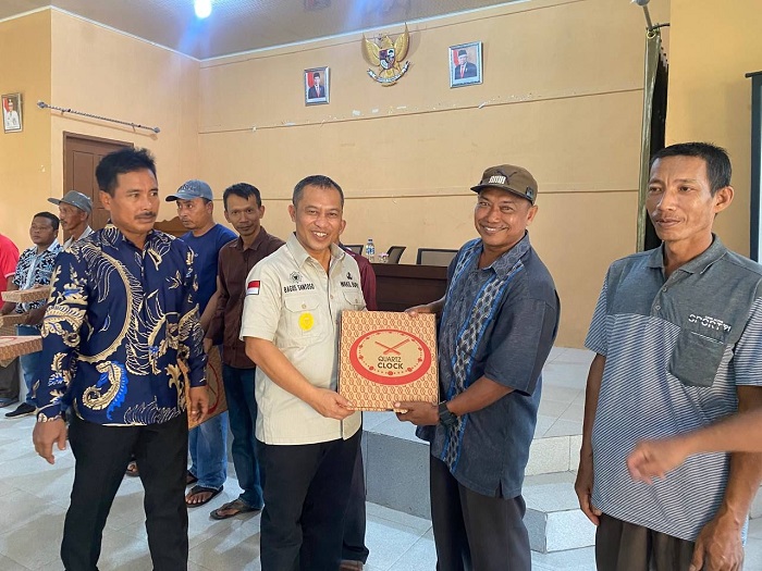 Wabup Bagus Santoso Apresiasi Kinerja Pemdes Bantan Tengah