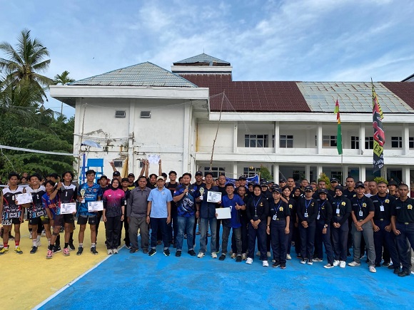 Politeknik Negeri Bengkalis Sukses Gelar Turnamen Voli Antar Jurusan