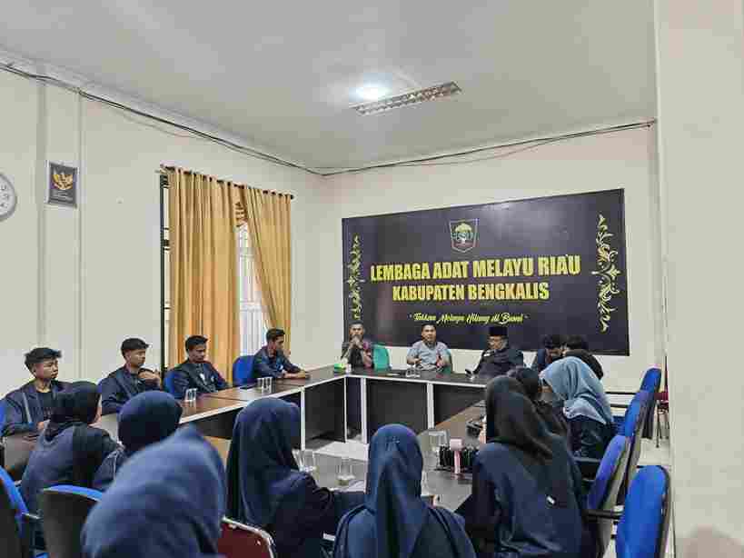 LAMR Bengkalis Terima Kunjungan Mahasiswa MKWK Polbeng