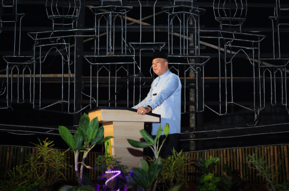 Pemkab Meranti Gelar Festival Lampu Colok