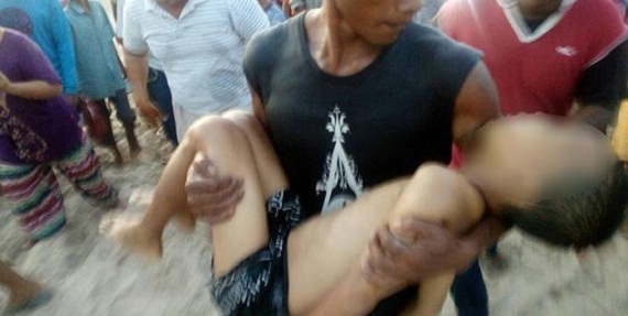 Tak Pandai Berenang, Terjun ke Sungai, Dua Bocah Bersaudara, Iman dan Amin Ditemukan Meninggal di Keritang