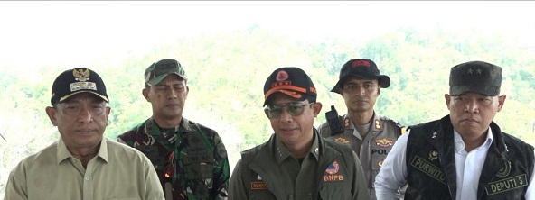 Penanganan Karhutla, Kepala BNPB Turun ke Rokan Hulu