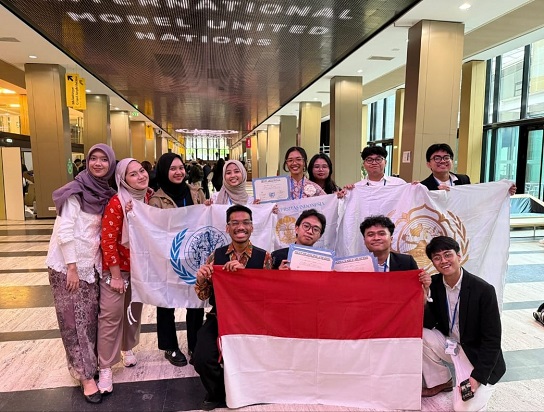 Asyrof Al Ghifari Mahasiswa FH UGM asal Bengkalis Wakili Indonesia pada Paris International Model United Nations