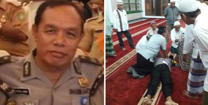 Innalillahi, Aiptu Afrizal Amri Meninggal saat Sholat Subuh Berjamaah di Masjid, Kapolsek: Saya Iri