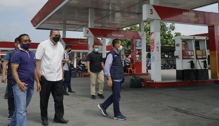 Direktur Pertamina Turun Lapangan Pastikan BBM dan Elpiji di Riau Tercukupi Selama Ramadhan