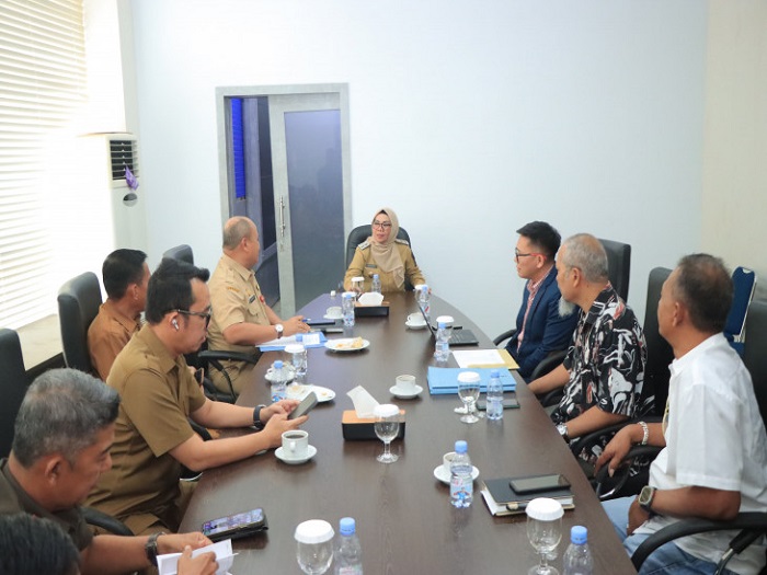 Pemkab Kampar Lakukan Pertemuan dengan Pengelola Plaza Bangkinang