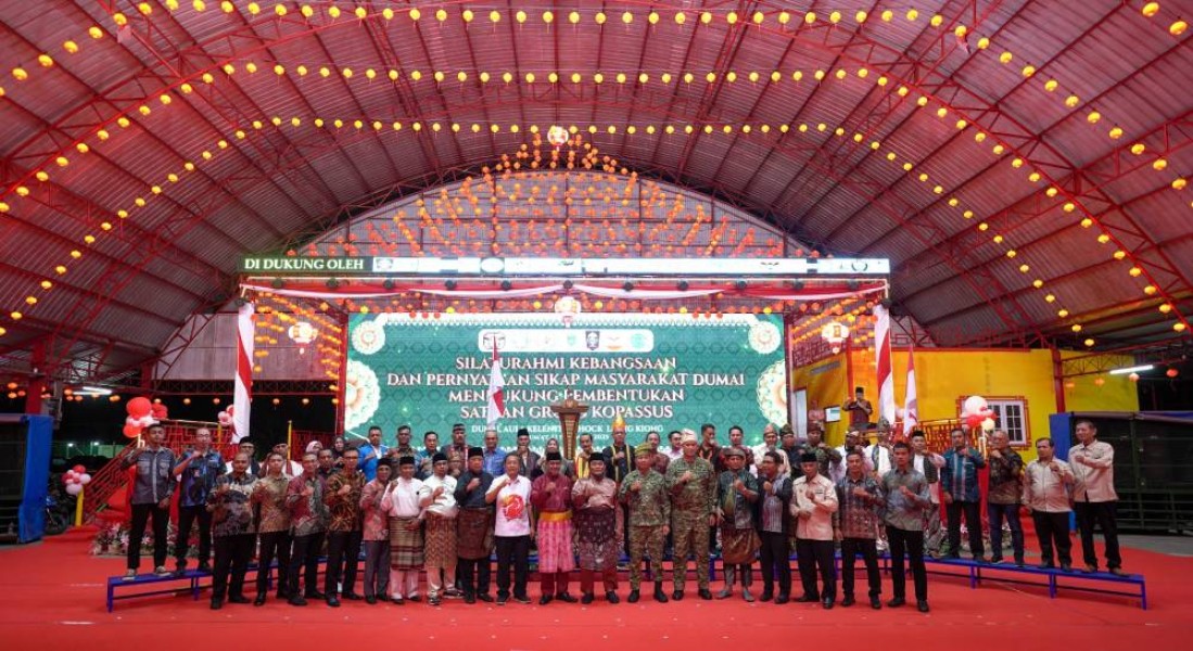 Pemerintah dan Masyarakat Dumai Dukung Pembentukan Satuan Grup 3 Kopassus