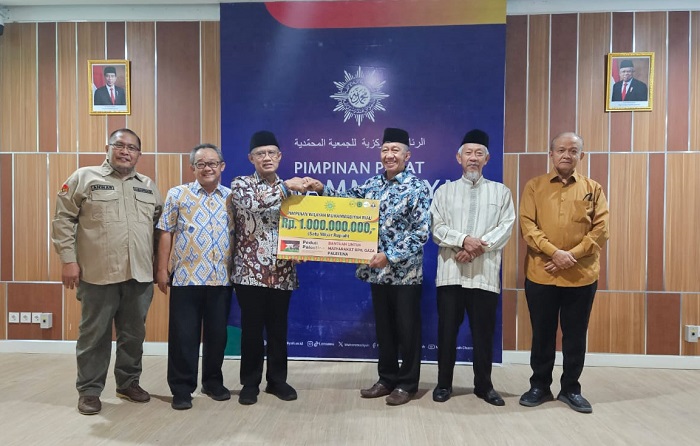 PWM Riau Salurkan Bantuan Kemanusian untuk Palestina Sebesar Rp1 Miliar
