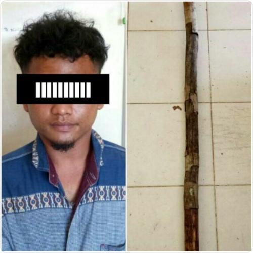 Merampok Depan Kuburan, Pria di Rohul Diciduk Polisi