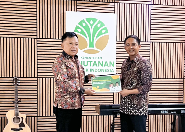 Temui Menteri Kehutanan, Bupati Asmar Usulkan 80 Ribuan Hektar Lahan Lepas dari PIPPIB
