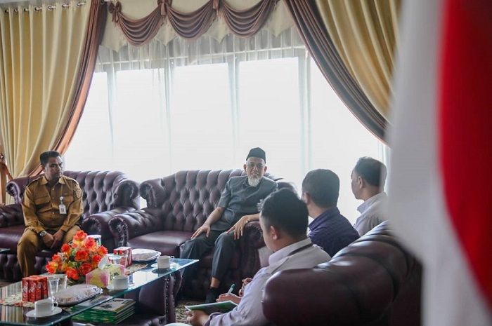 Terima Kunjungan Kementerian LH, Wako Paisal Utarakan Komitmen Penanganan Sampah