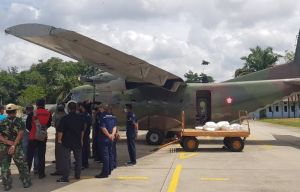 Modifikasi Cuaca, 4,8 Ton Garam sudah Disemai di Langit Riau