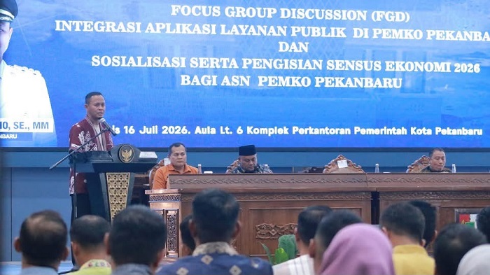 Percepatan Transformasi Digital, Layanan Publik Diintegrasikan dalam Super App Pekanbaru Aman