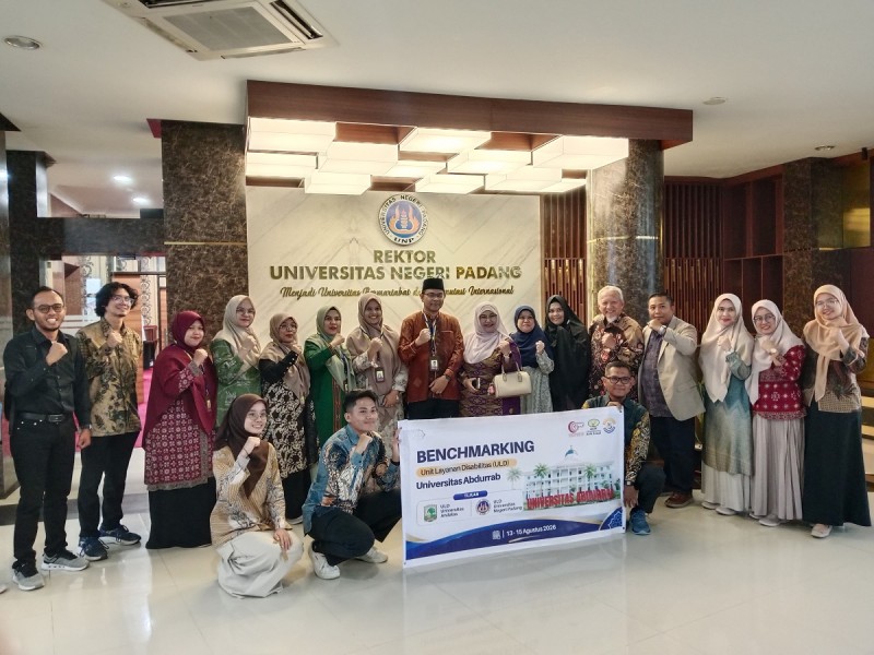 Universitas Abdurrab Perkuat Layanan Disabilitas melalui Benchmarking ke UNP dan UNAND