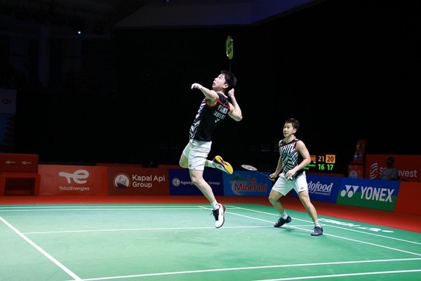Bungkam Wakil Jepang, Marcus/Kevin Juara Indonesia Open 2021!