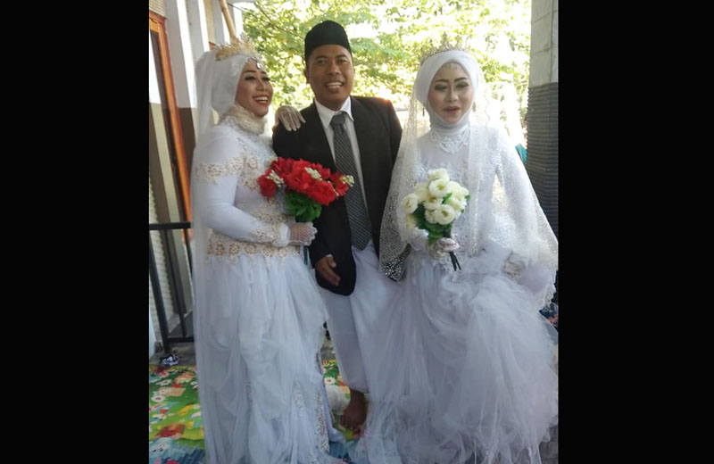 Ikhlas dan Bahagia Dipoligami, Istri Pertama Ini Temani Sang Suami Menikah Lagi, Warganet: Hatimu Terbuat dari Apa, Emaskah? Bajakah?