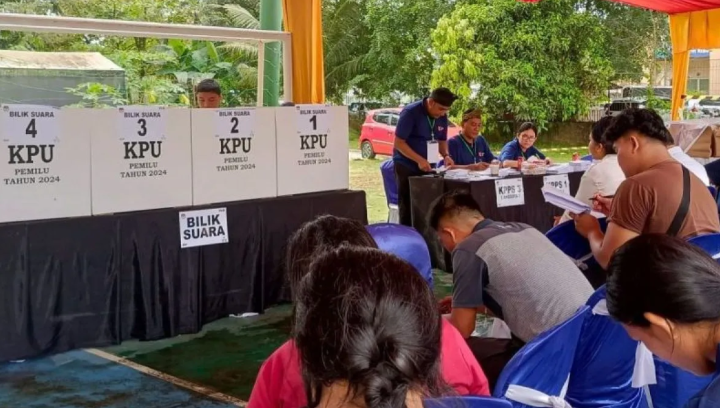 Warga Riau Kompleks antusias salurkan hak pilih di Pemilu 2024