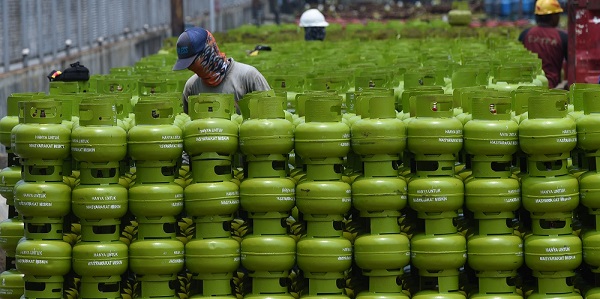 Gas Elpiji Bersubsidi 3 Kilogram Langka di Kecamatan Bangko
