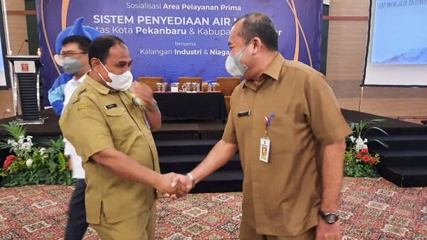 Kampar Dukung Percepatan Operasional SPAM Lintas Pekanbaru- Kampar