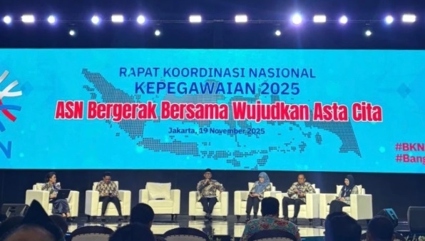 Wakil Bupati Kepulauan Meranti Ikuti Rakornas Kepegawaian BKN