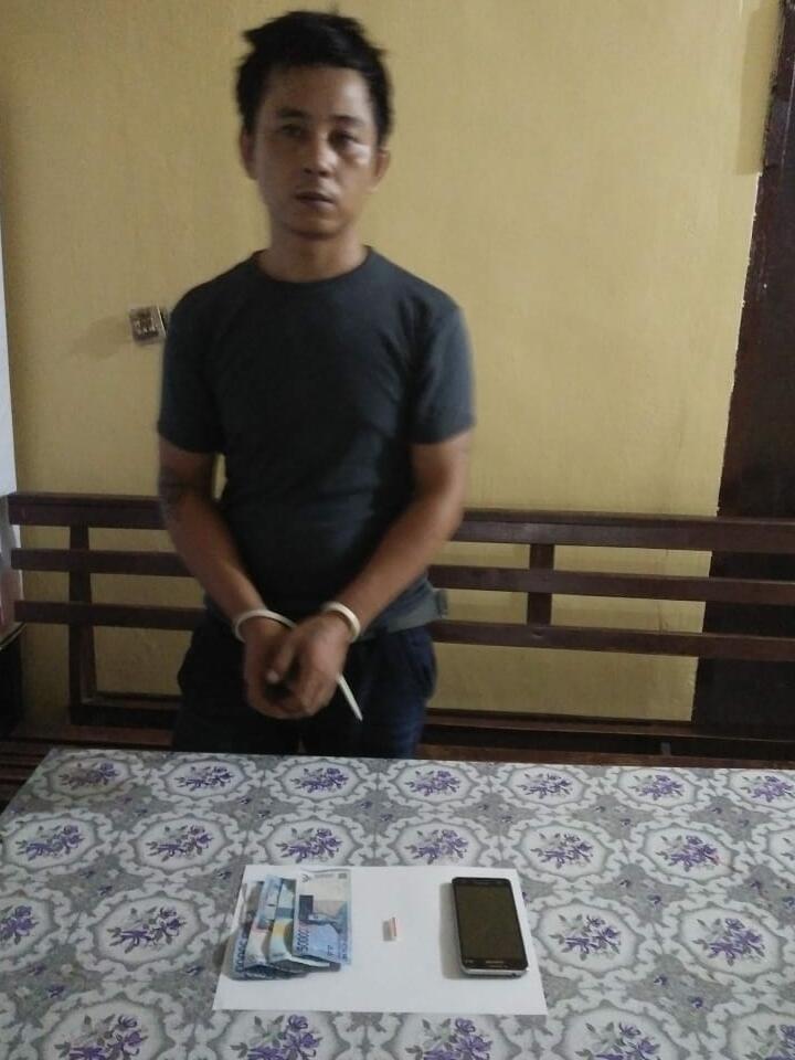 Mau Transaksi Narkoba, Suparman Diciduk Polisi, Wanita Pembelinya Berhasil Kabur 