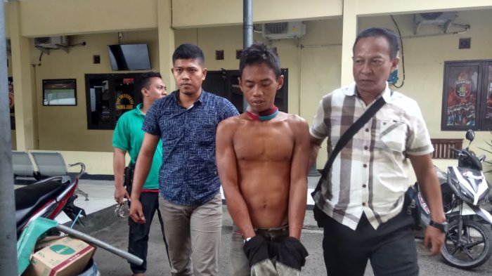 KEJI...Ditangkap Polisi, Ini Pengakuan Carmudi yang Bunuh Lalu Perkosa Janda Carkonah 