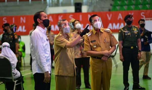 Kejar Herd Immunity, Wali Kota Pekanbaru Minta 100 Ribu Dosis Vaksin Covid-19 per Bulan