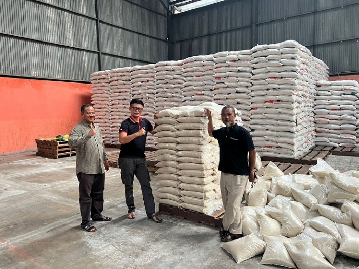 Pemkab Kampar Alokasikan 10 Ton Beras CPPD untuk Korban Banjir