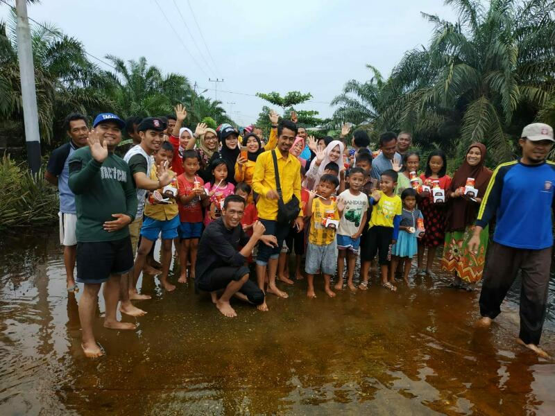 Kaum Hawa Pelalawan Peduli Korban Banjir