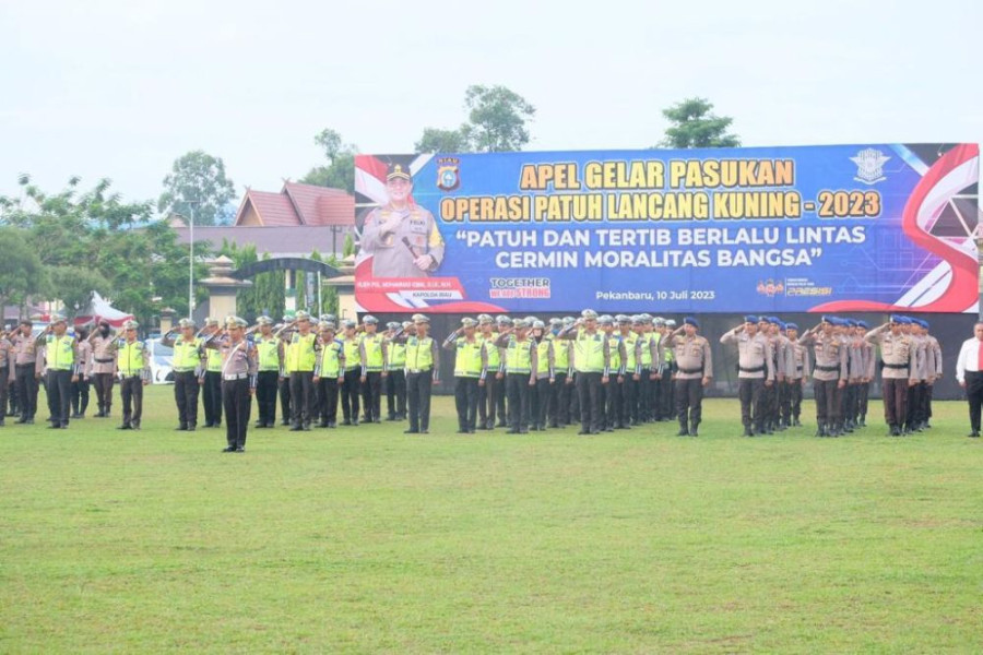 Operasi LK 2023 di Riau Dibuka Wakapolda