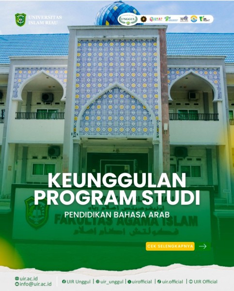 CAMABA Harus Tau, Prodi Pendidikan Bahasa Arab UIR Tawarkan Berbagai Keunggulan