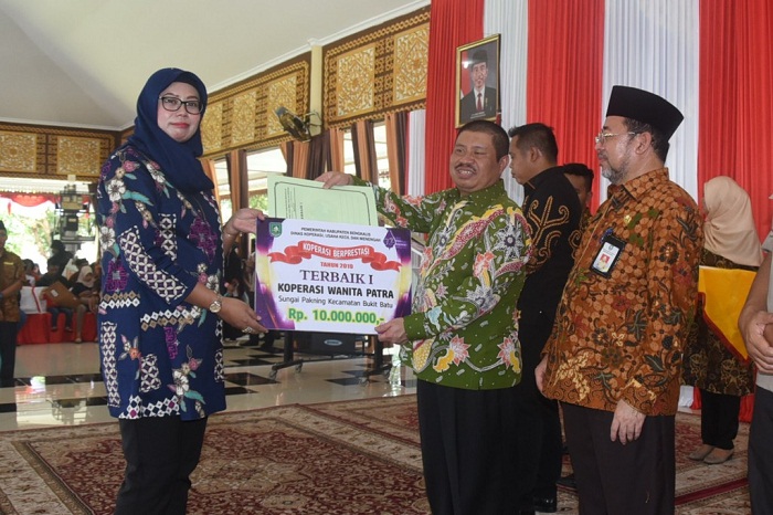 Koperasi Wanita Patra Kompleks Pertamina Jadi yang Terbaik Tingkat Kabupaten Bengkalis 2019  