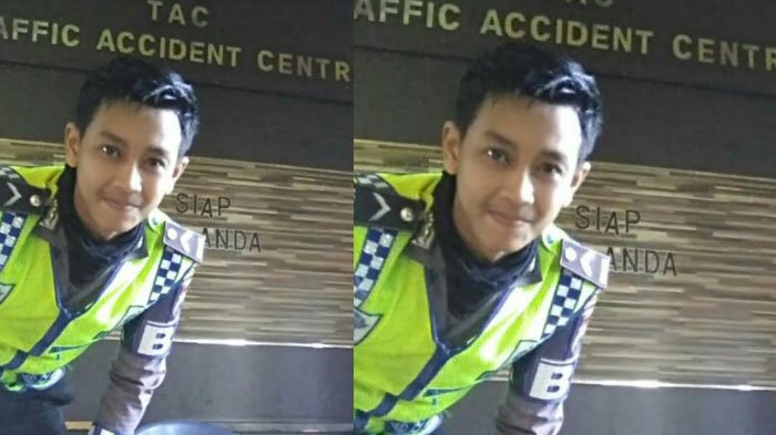 MALANG...Selamatkan Pengendara Motor dari Maut, Polisi Ganteng Ini Malah Tewas Dihantam Kereta