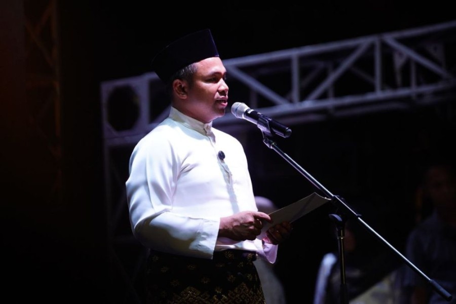Idulfitri 1446 H,  Gubri dan Wagubri  Open House di Kediaman Dinas