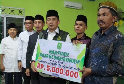 Sekda Inhu Safari Ramadhan di Sungai Lala