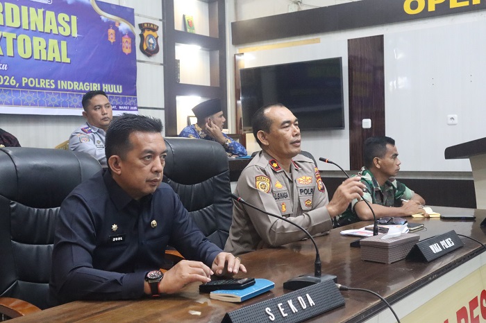 Pemkab  dan Polres Inhu Matangkan Pengamanan Idulfitri