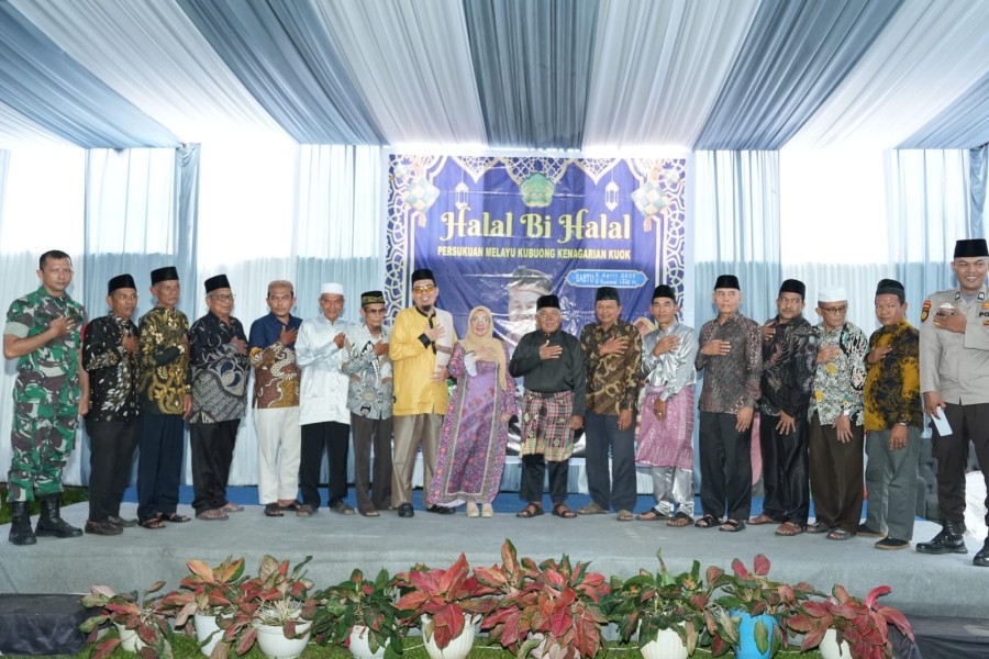 Hadiri Halal Bihalal, Wabup Misharti ; Saya Bangga Dengan Suku Melayu Kubuong