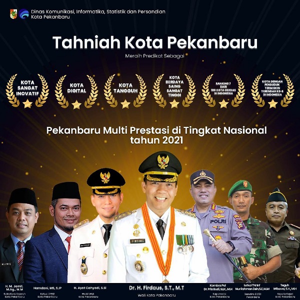 Tangan Dingin Firdaus-Ayat Antarkan  Pekanbaru Raih  Multiprestasi 