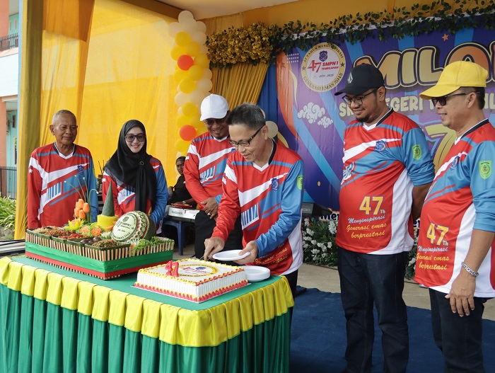 Perayaan Milad SMPN 1 Tembilahan Dihadiri Sejumlah Tokoh