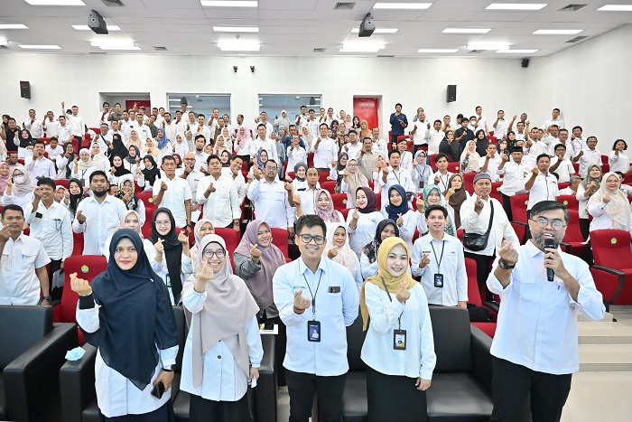 600 Tenaga PPPK di Unri Diperkenalkan Jaminan Sosial Lewat Taspen