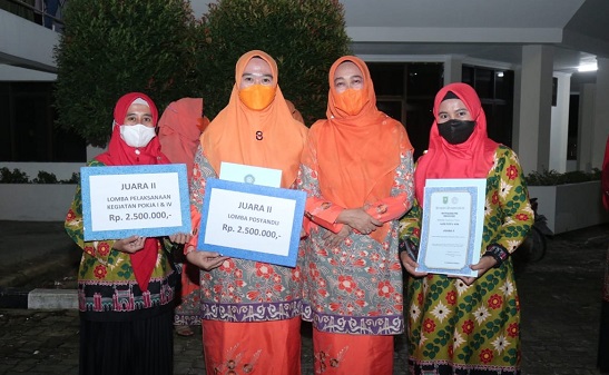 Posyandu Nusa Indah Kampung Merangkai Dayun Siak Juara II Lomba  Tingkat Provinsi