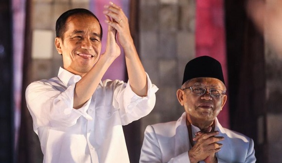 Bicara Visi Indonesia ke Depan Dihadapan Massanya, Ini Yang Disampaikan Jokowi...